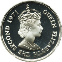 10 rupees - British colony