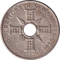 1 shilling - British New Guinea