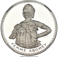 200 francs - Dahomey