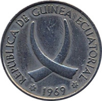 25 pesetas - Equatorial Guinea