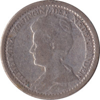 25 cents - Kingdom of Netherlands