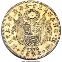 8 escudos - Pérou du Nord