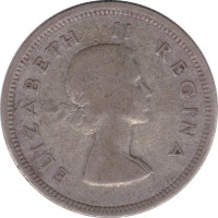 2 shillings - South Africa