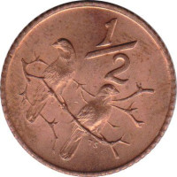 1/2 cent - South Africa