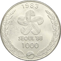 1000 won - Corée du Sud