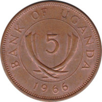 5 cents - Uganda