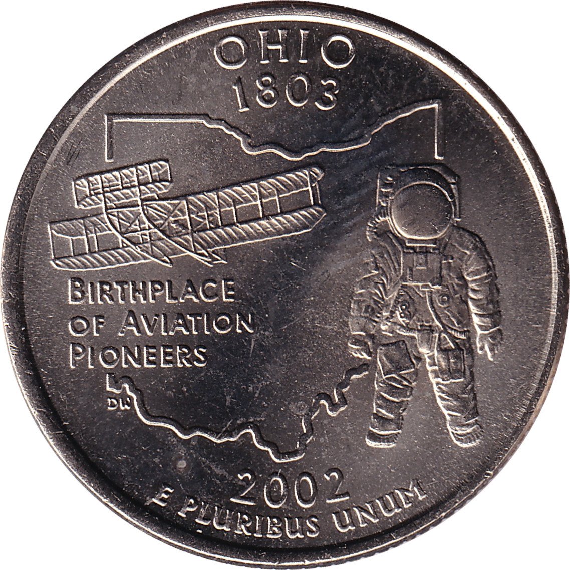 1/4 dollar - Ohio