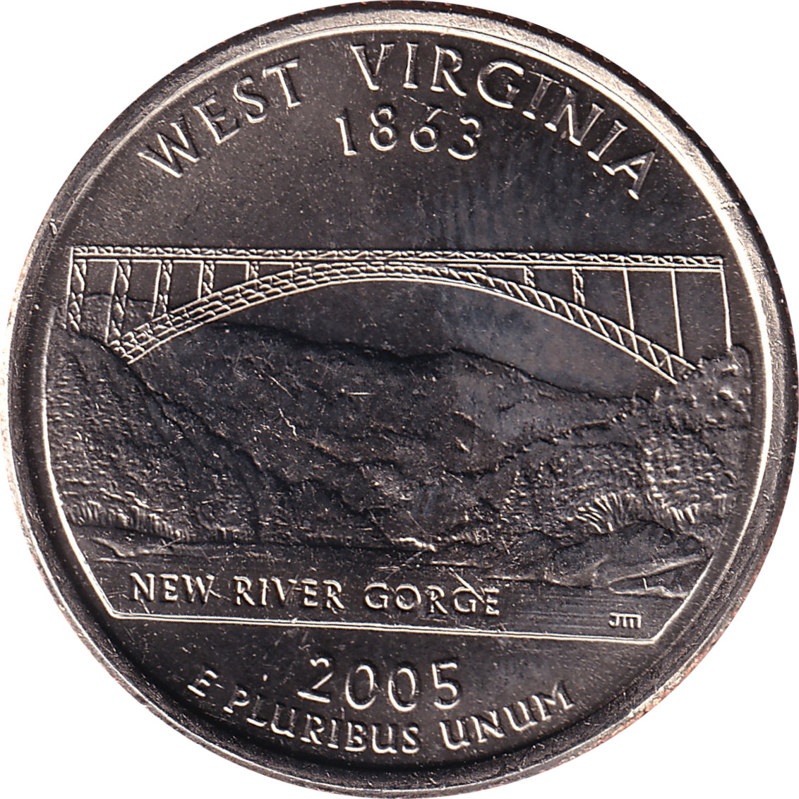 1/4 dollar - Virginie occidentale