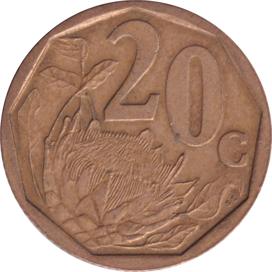20 cents - Armoiries modifiées