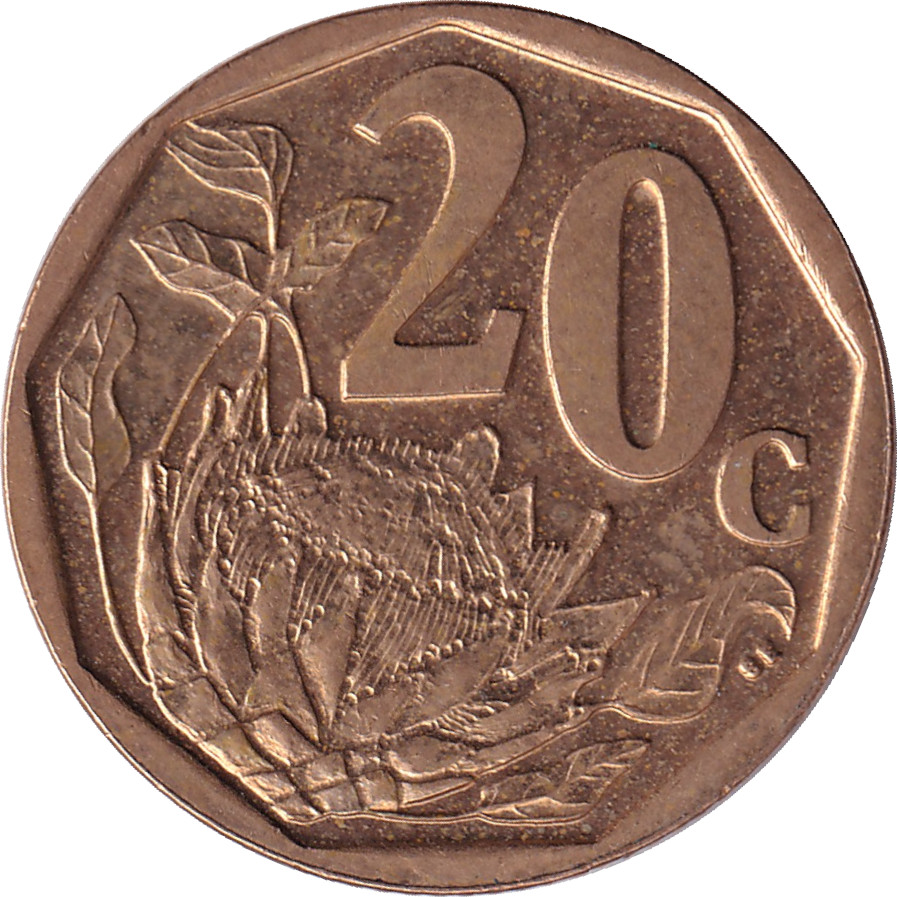 20 cents - Armoiries modifiées
