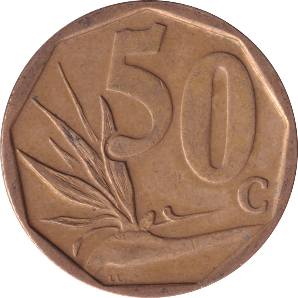 50 cents - Armoiries modifiées