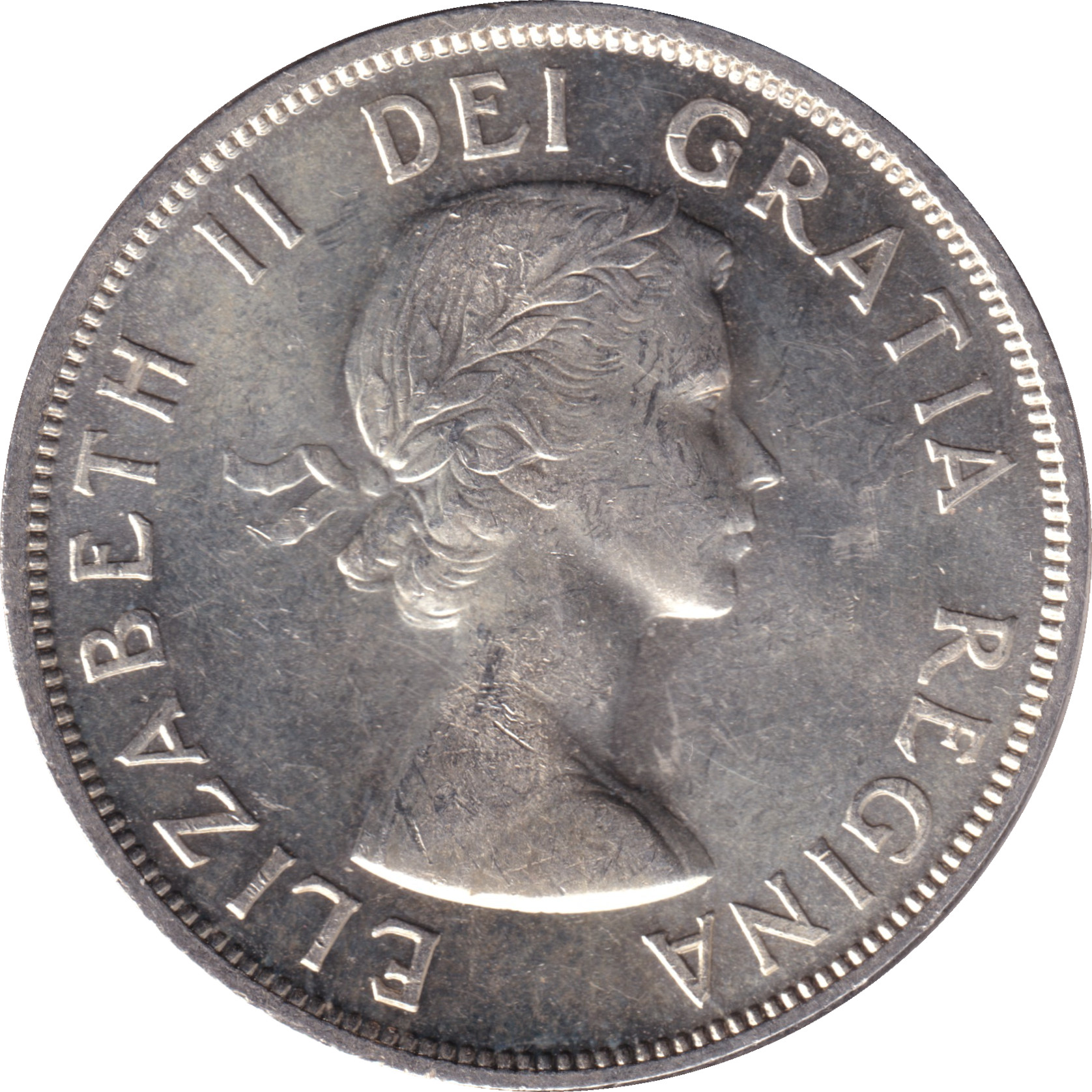 1 dollar - Elizabeth II - Buste jeune
