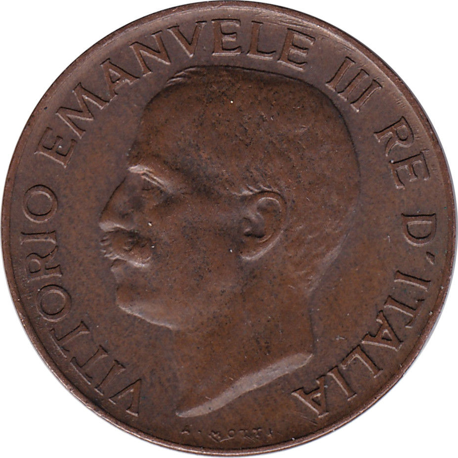 5 centesimi - Victor Emmanuel III - Épi
