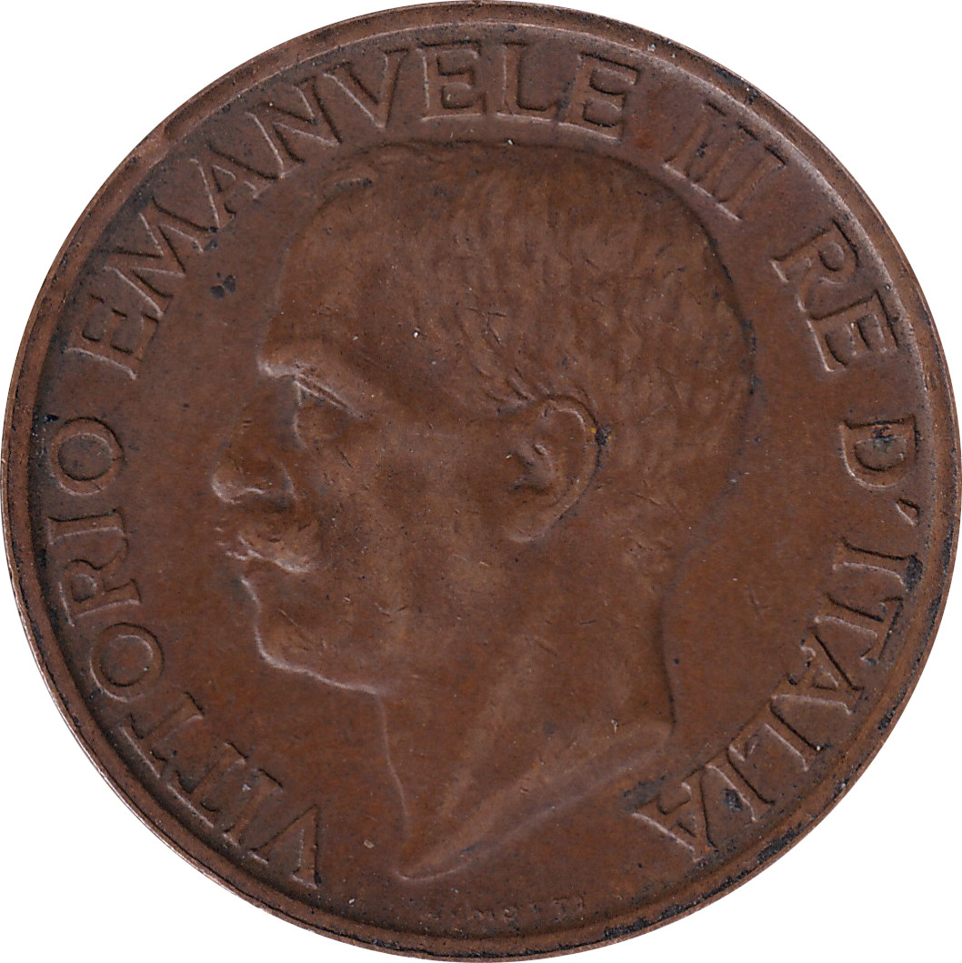 10 centesimi - Victor Emmanuel III - Abeille