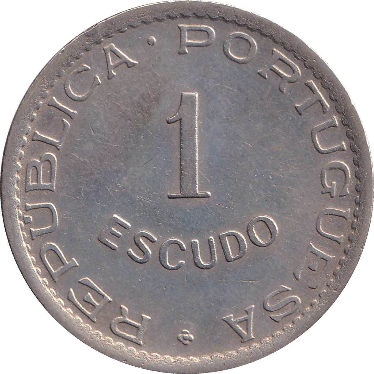 1 escudo - Colonia de Mocambique - Petit blason - Cupronickel