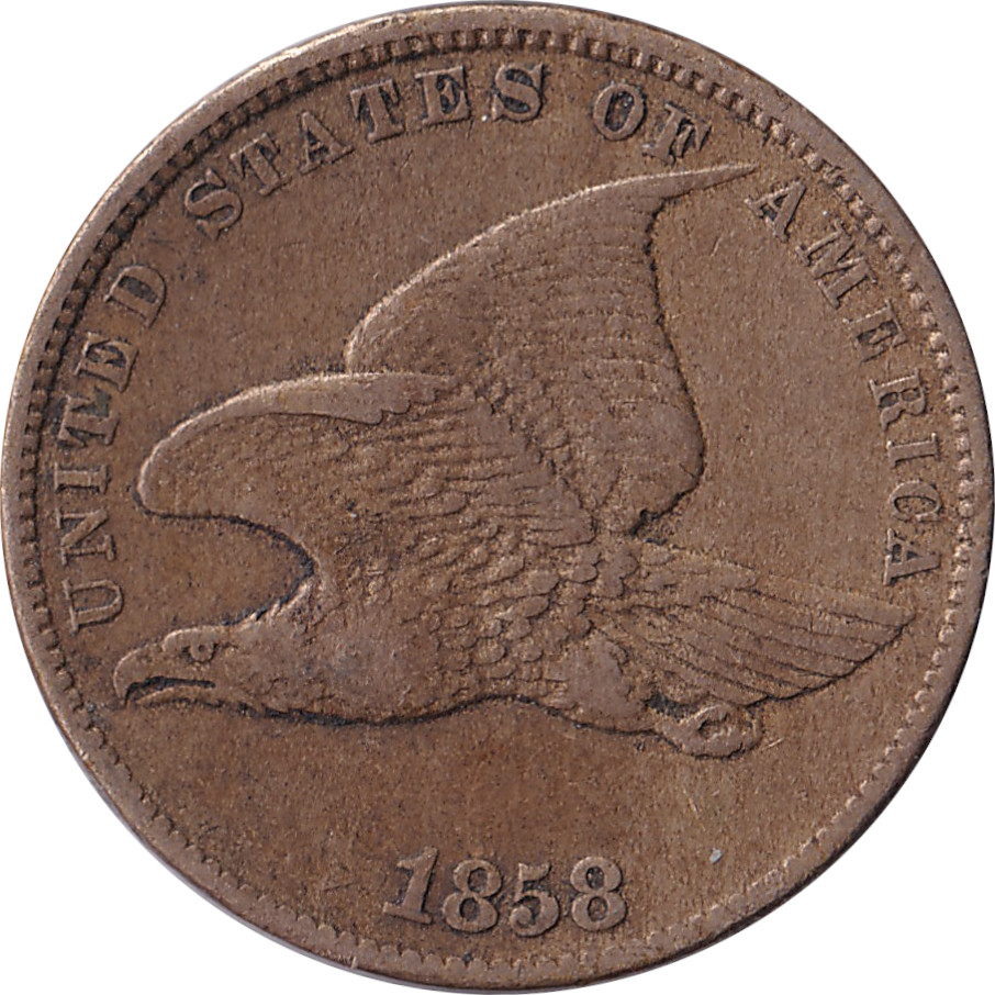 1 cent - Flying eagle