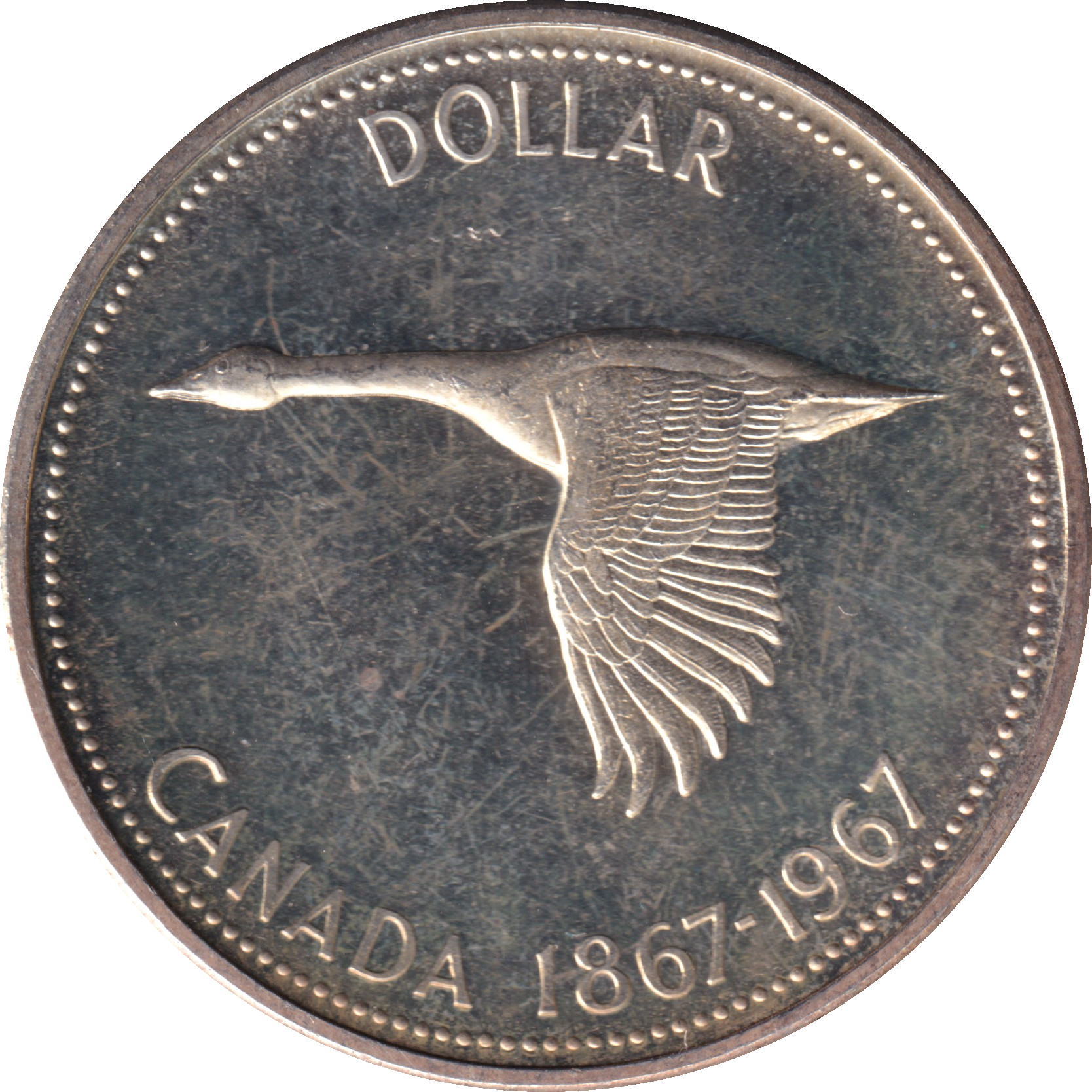 1 dollar - Confédération - 100 years