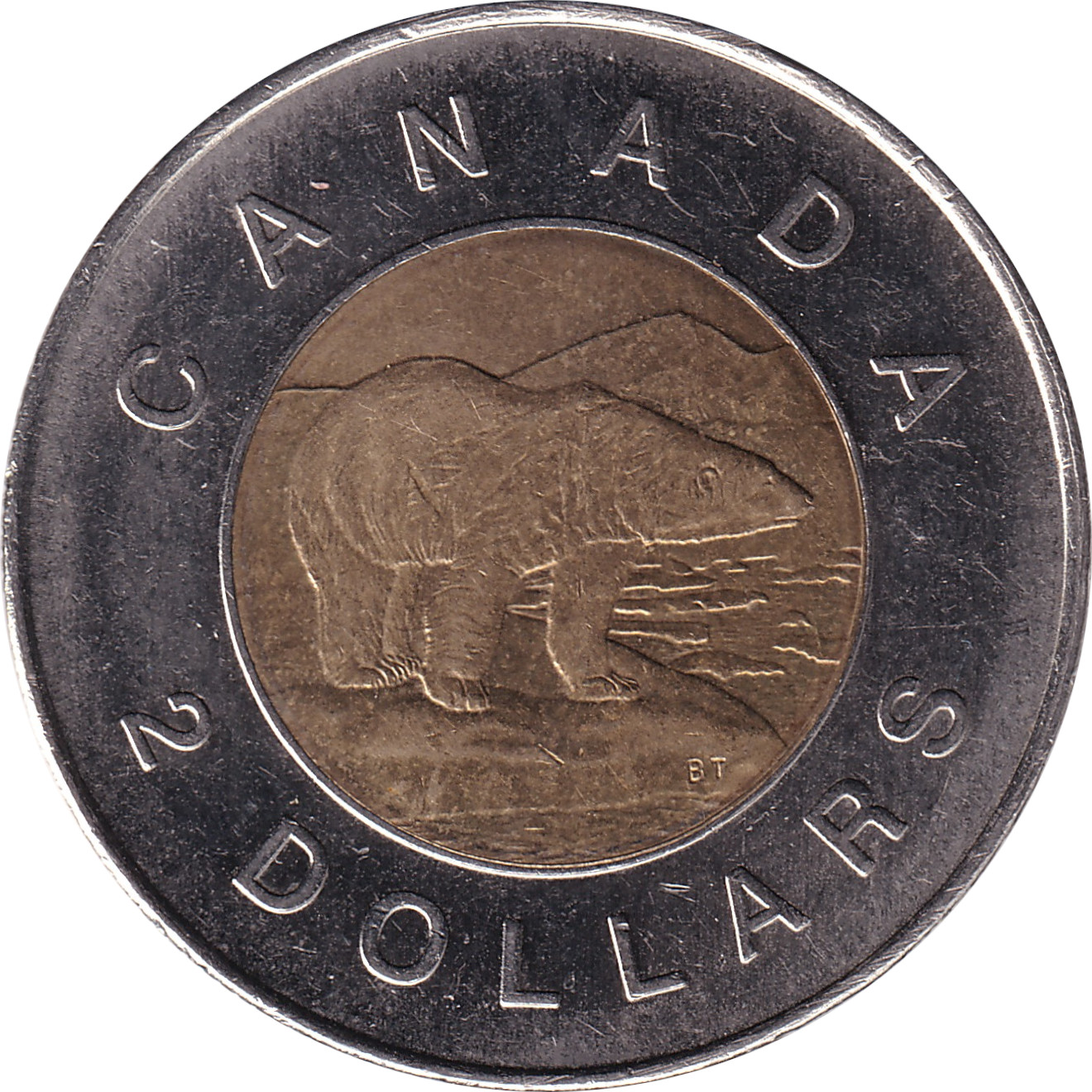 2 dollars - Elizabeth II - Jubilé d'or