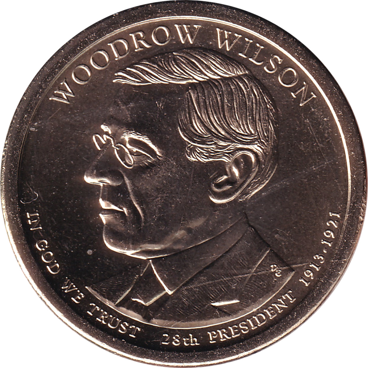 1 dollar - Woodrow Wilson