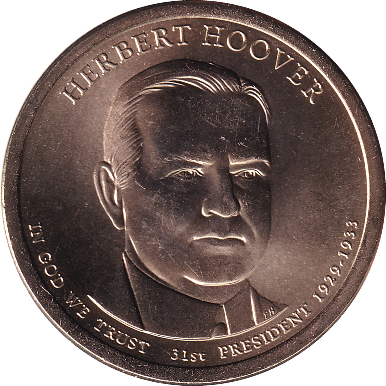 1 dollar - Herbert Hoover