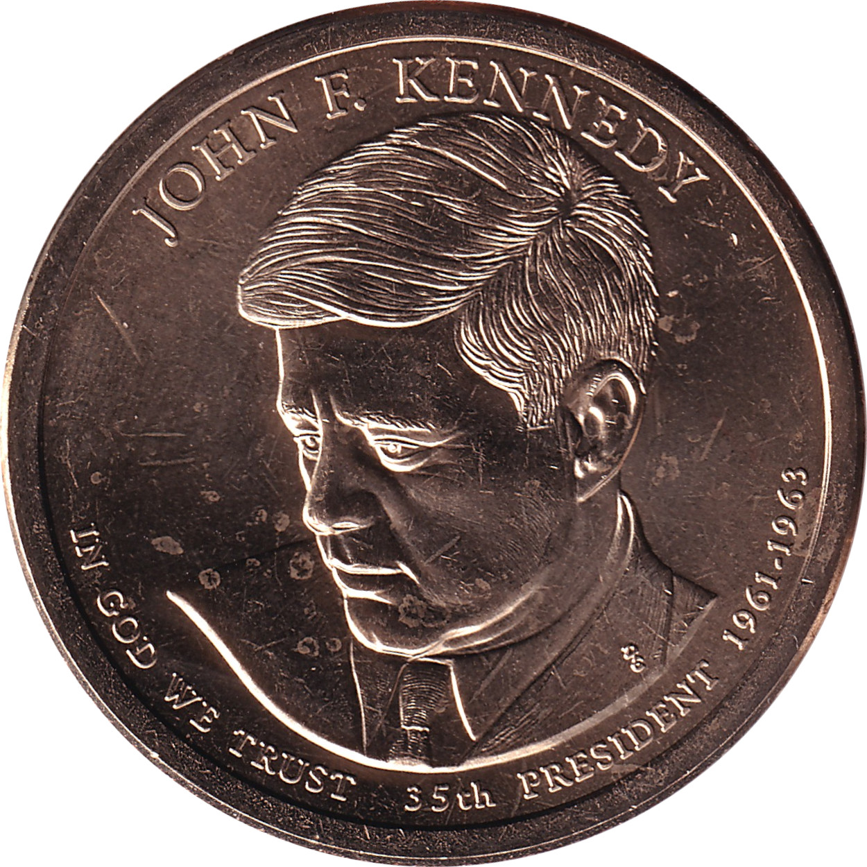 1 dollar - John F. Kennedy