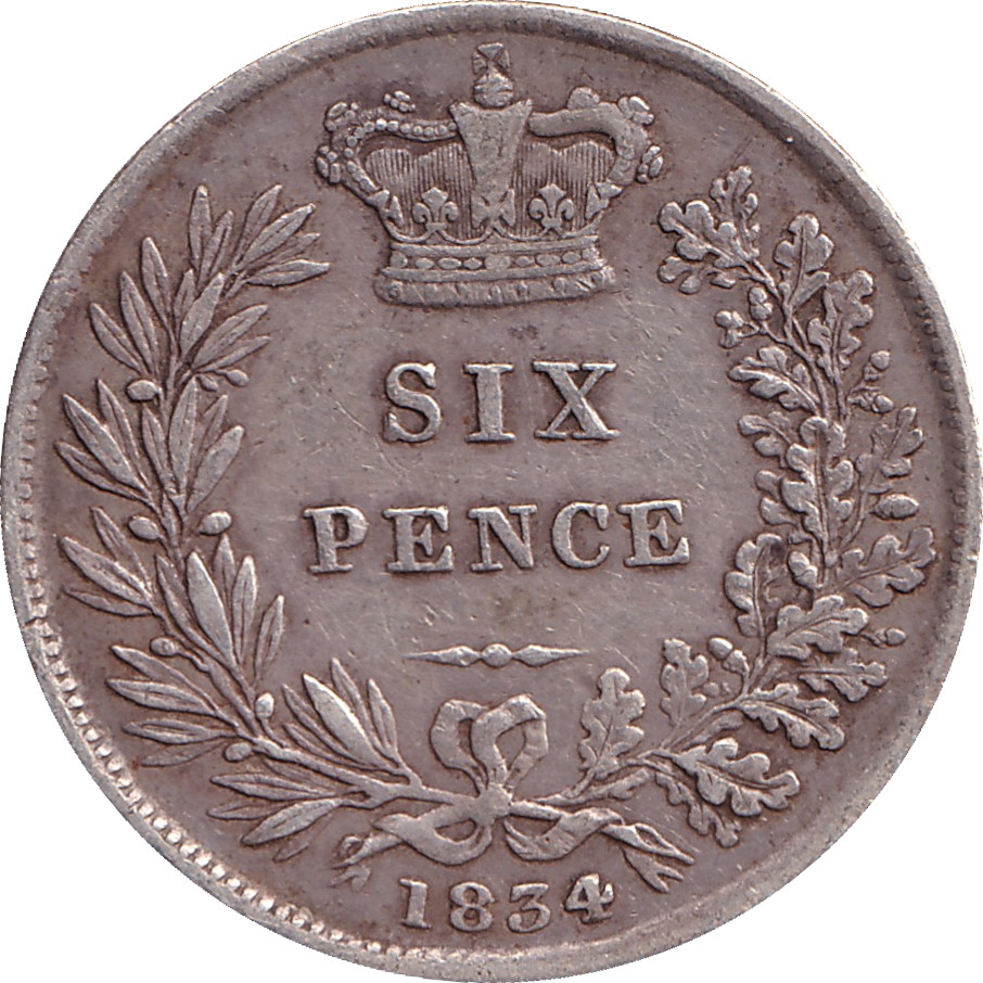 6 pence - William IV
