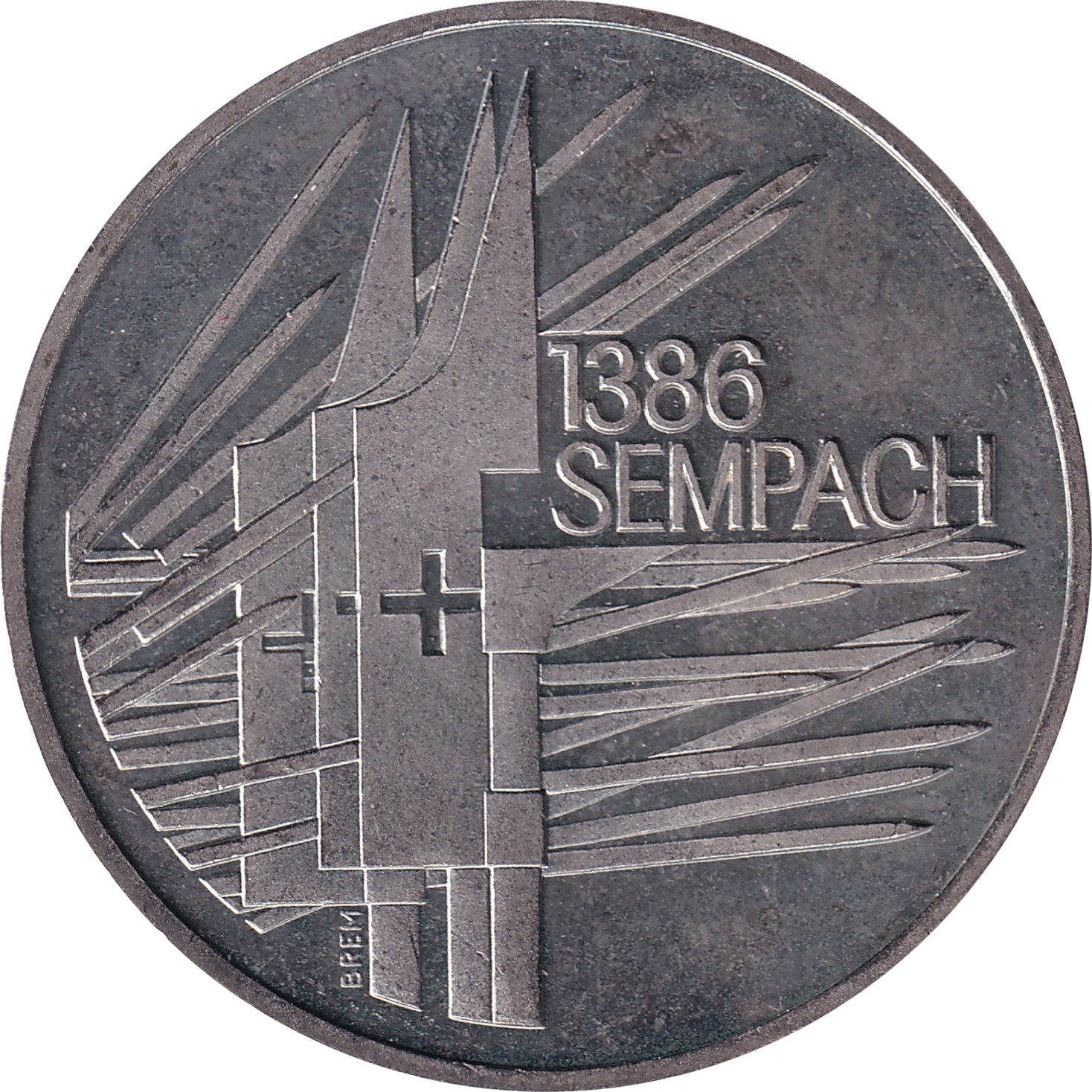 5 francs - Bataille de Sempach