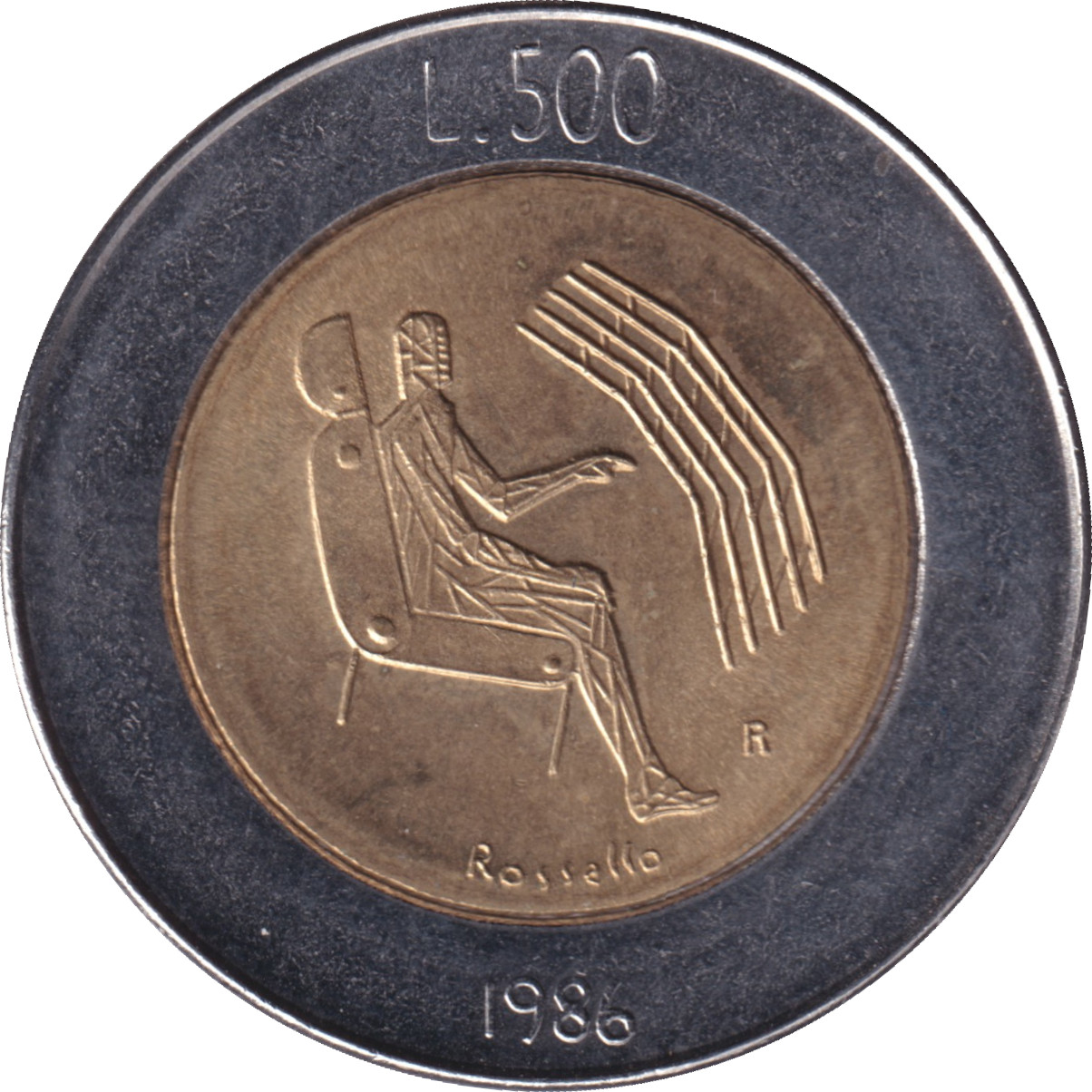 500 lire - Ordinateur