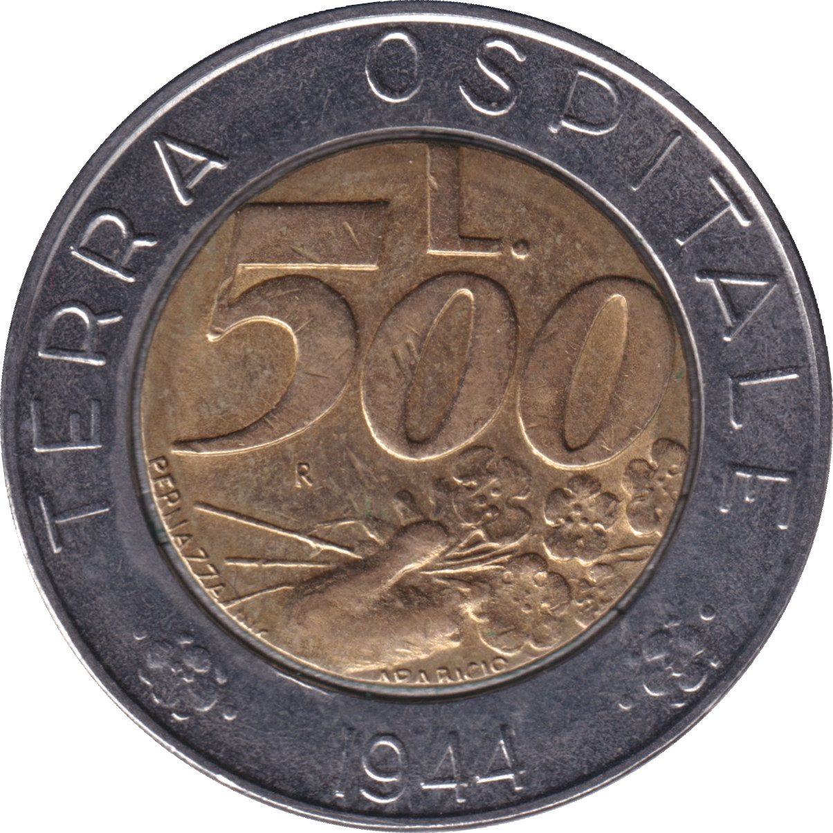 500 lire - Fondation - 1690 ans - Type 2