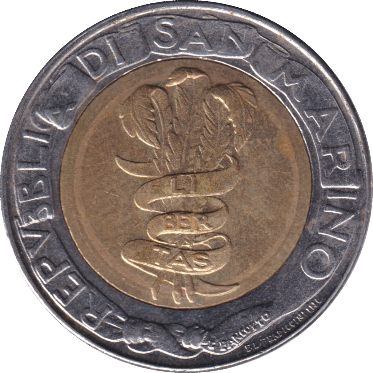 500 lire - Civils