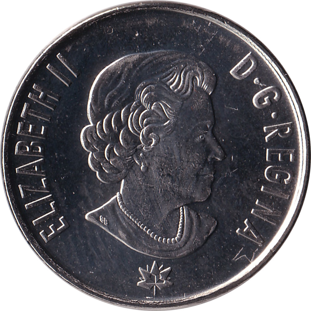 5 cents - Confédération - 150 ans