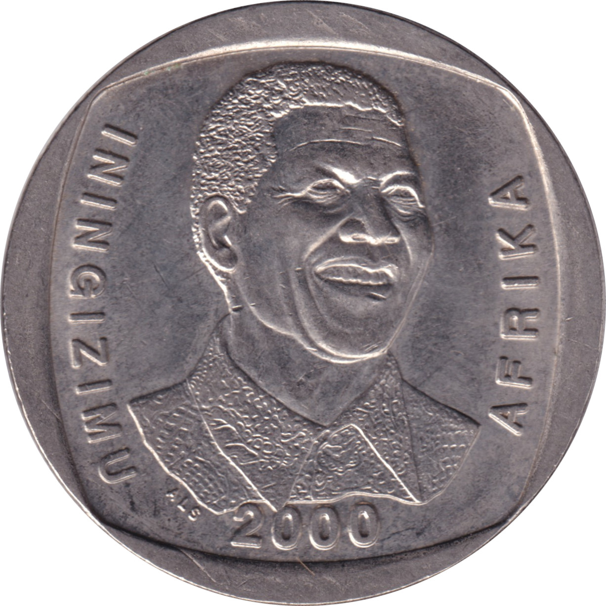 5 rand - Nelson Mandela - Cuivre nickelé