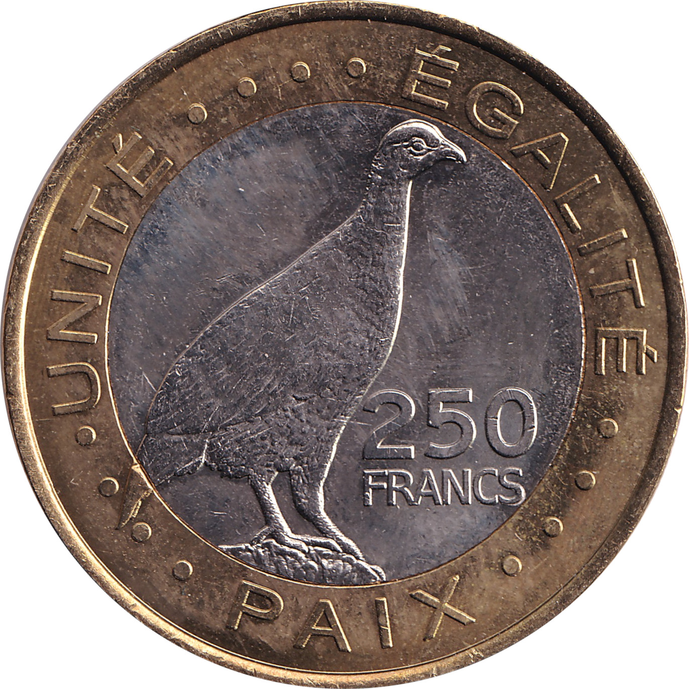 250 francs - Oiseau
