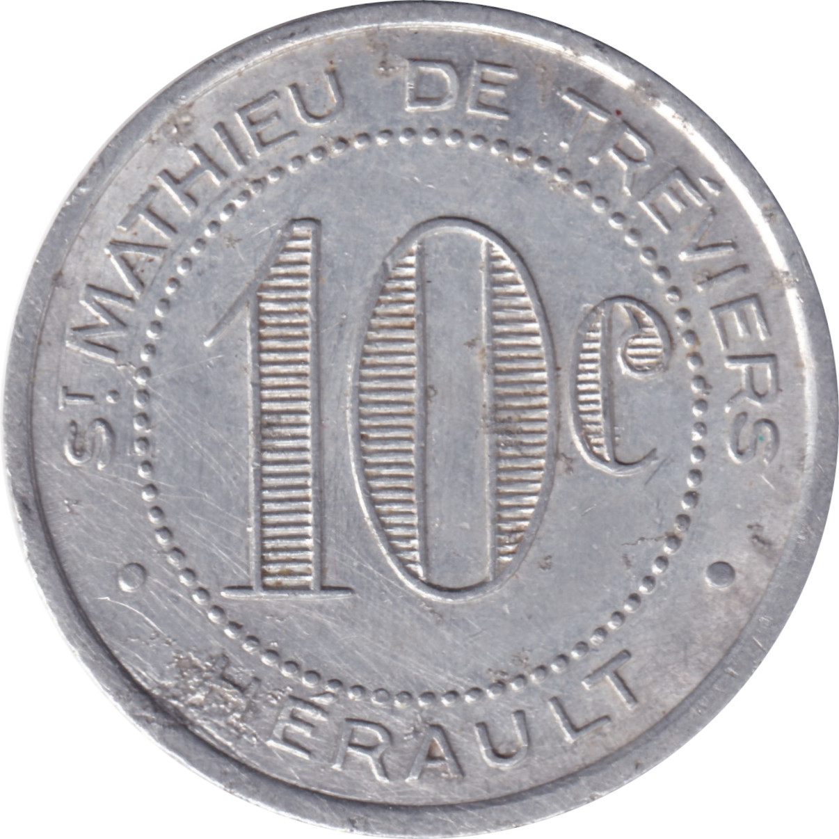 10 centimes - Saint-Mathieu de Tréviers - Maison Rigail