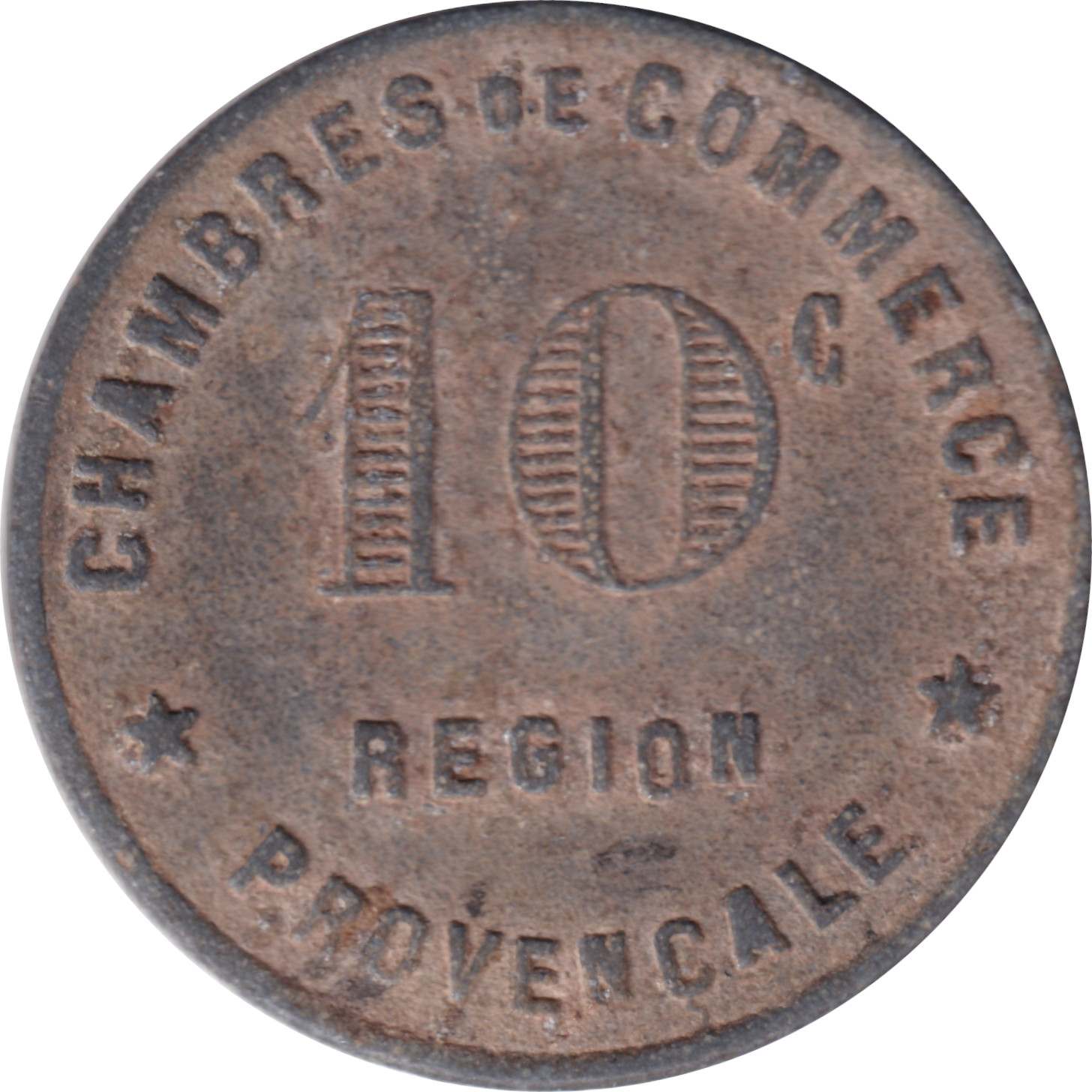 10 centimes - Région provençale - Type 1