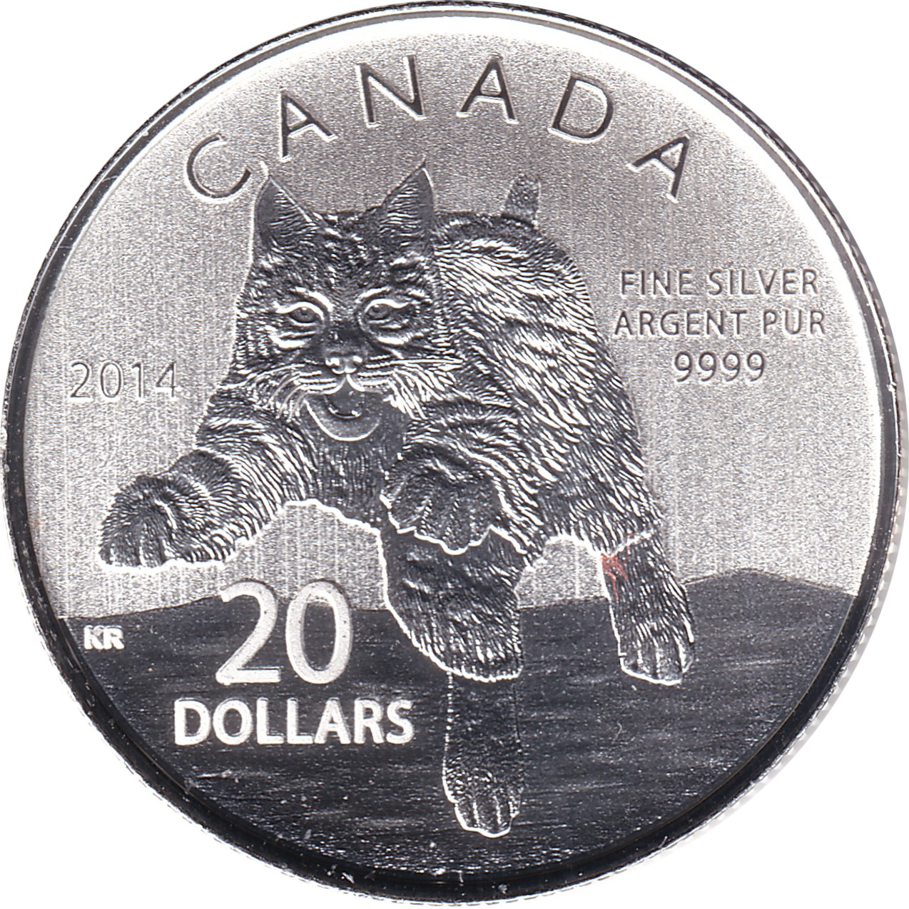 20 dollars - Lynx roux