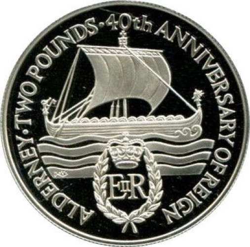 2 pound - Alderney
