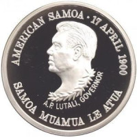 25 dollars - Samoa américaine