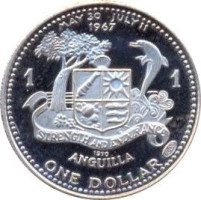 1 dollar - Anguilla