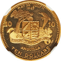 10 dollars - Anguilla