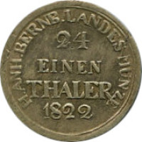 1/24 thaler - Anhalt-Bernburg