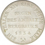 1 thaler - Anhalt-Bernburg