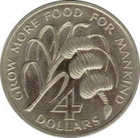 4 dollars - Antigua