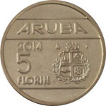 5 florin - Aruba