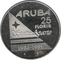 25 florin - Aruba