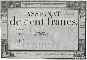 100 francs - Assignats