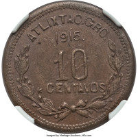 10 centavos - Atlixtac