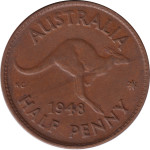 1/2 penny - Australie