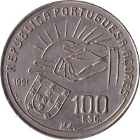 100 escudos - Région autonome