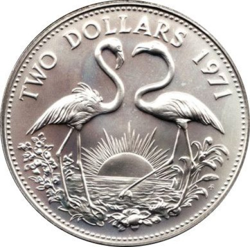 2 dollars - Bahama Islands